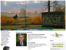 Tablet Screenshot of bergen-online.de